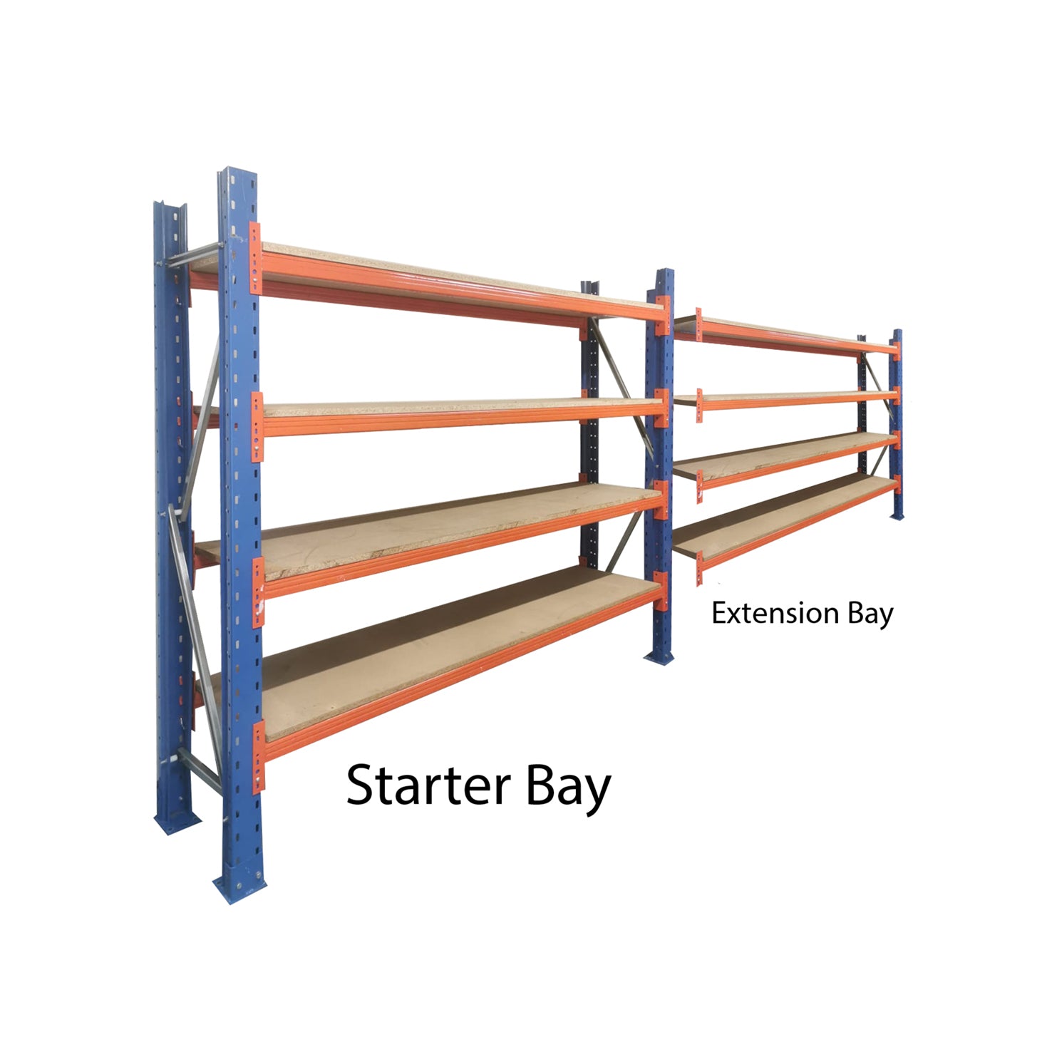 HiLo Premium 2.5m Used Longspan Shelving