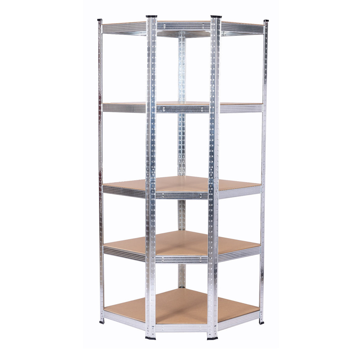 Corner Shelving | 980mm x 400mm x 1800mm | Galvanised | Ref:BS006